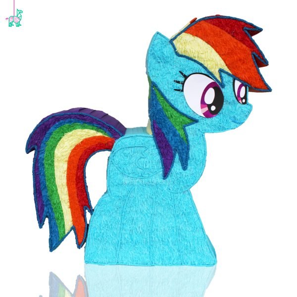 Rainbow Dash piñata - My little pony