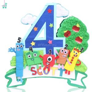 Number Blocks piñata