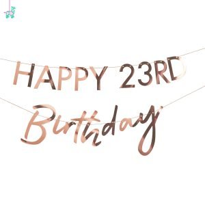 "Happy ##rd Birthday"
