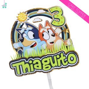 Cake topper Bluey