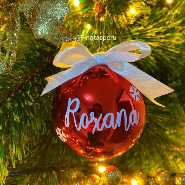 Esferas navideñas personalizadas