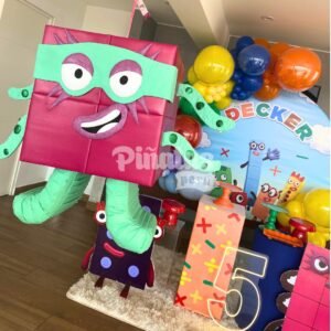 Piñata Numbe Blocks 3D - Imagen 3