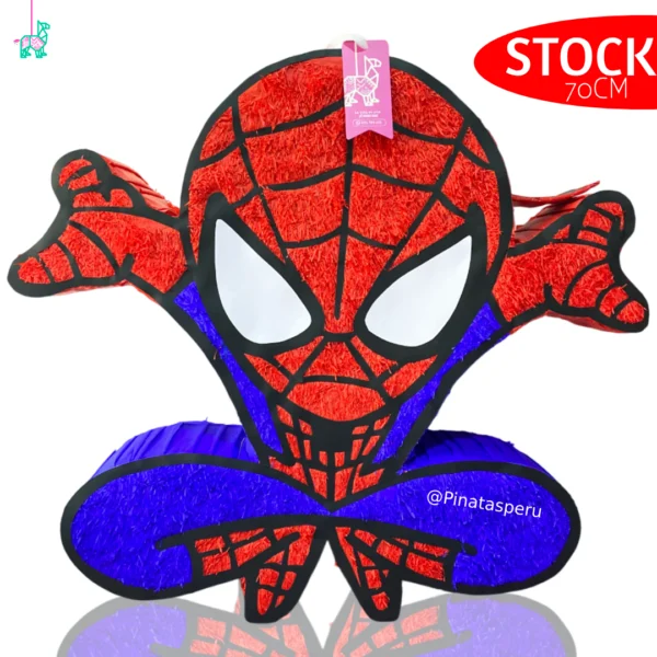 Spiderman PIÑATA 70cm STOCK - Entrega inmediata