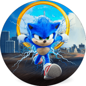 Sonic alto relieve 1M + pull string